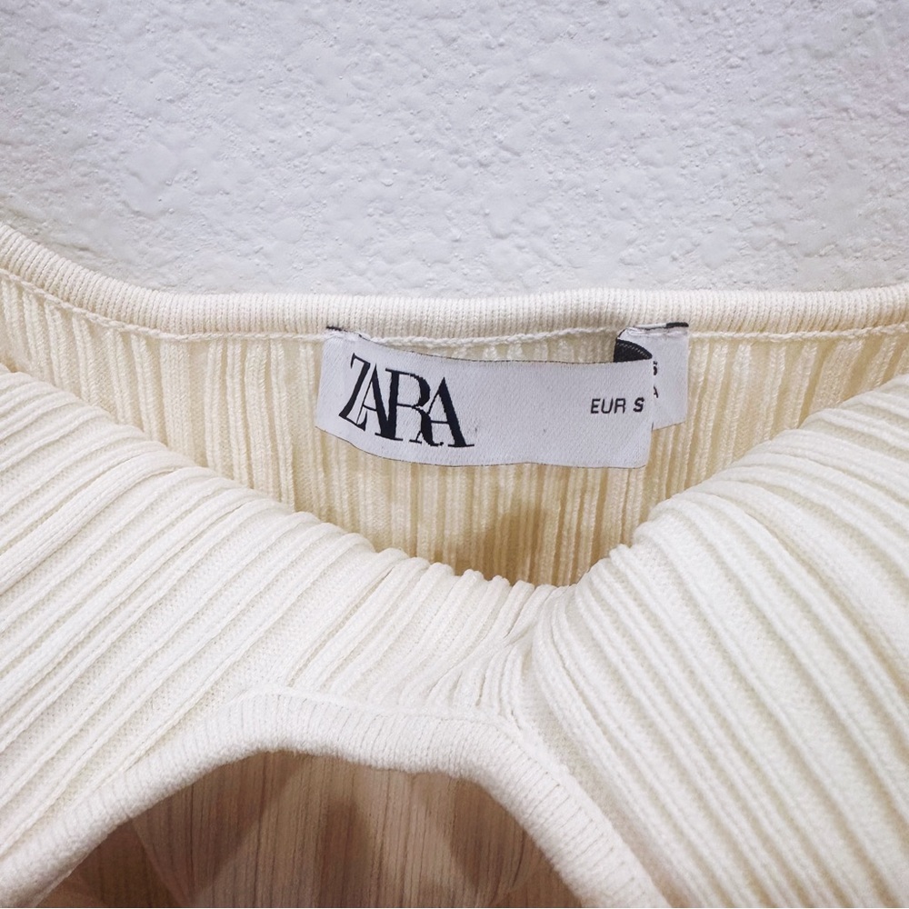Zara || Ribbed Knit Bodysuit - Picture 12 of 13